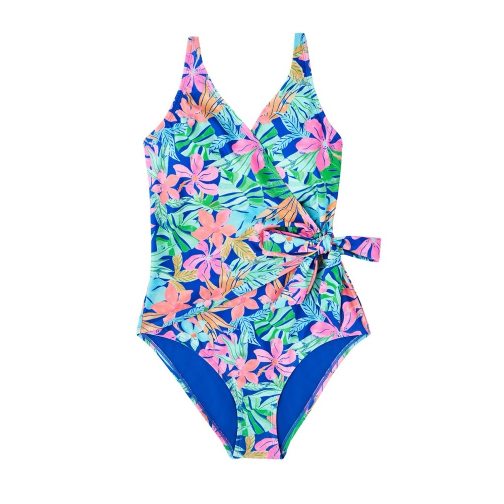 Member's Mark Women's Wrap-Style One-Piece Swimsuit Size S